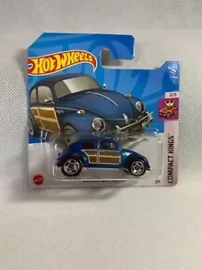 Volkswagen Beetle Blue Hot Wheels Compact Kings 2022 2/5 OVP NEW HCV26 42/250