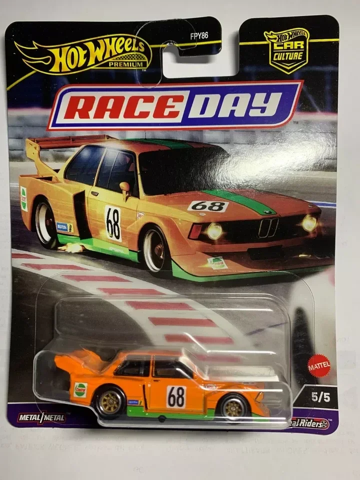 BMW 320 Group 5 #68 - RACE DAY 5/5 *RR* Hot Wheels Premium 976D 1:64