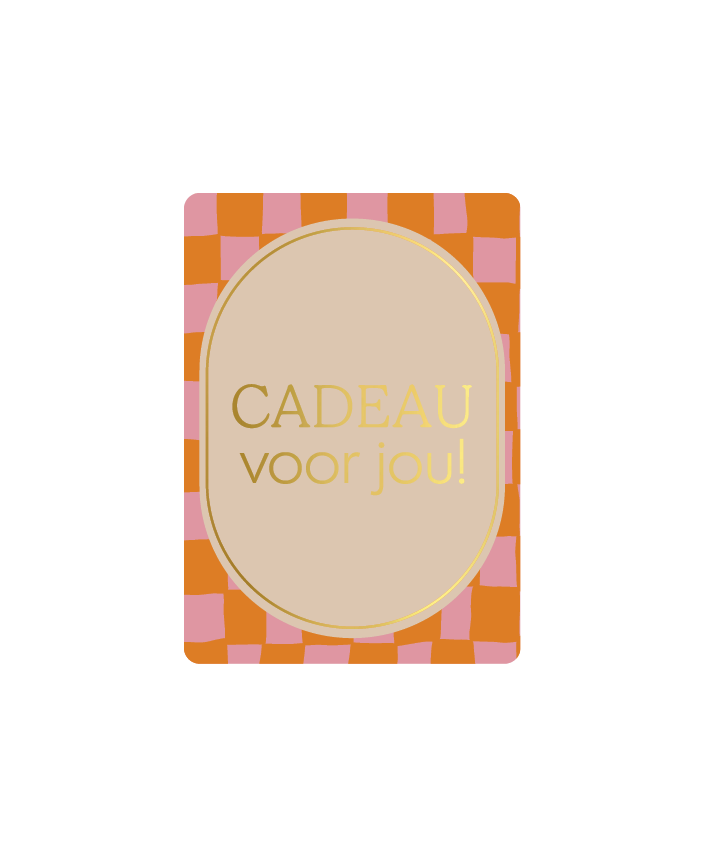 Cadeaukaart - Cadeau voor jou!