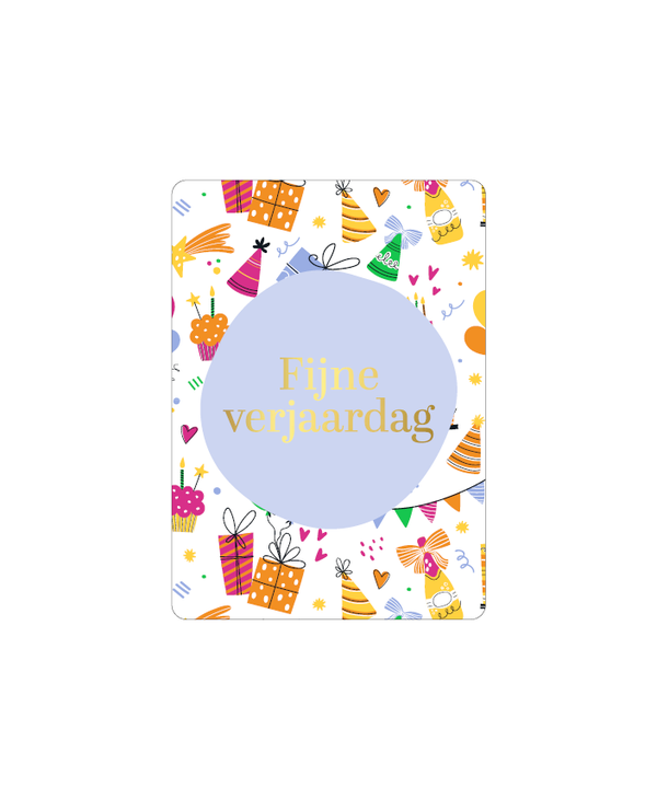 Cadeaukaart - Fijne verjaardag