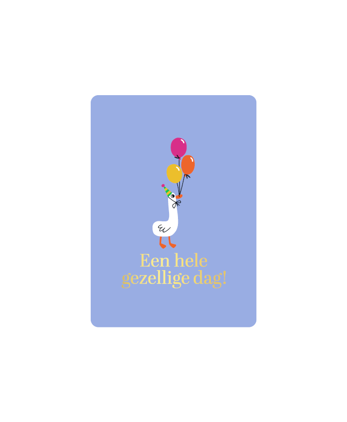 Cadeaukaart - Een hele gezellige dag!