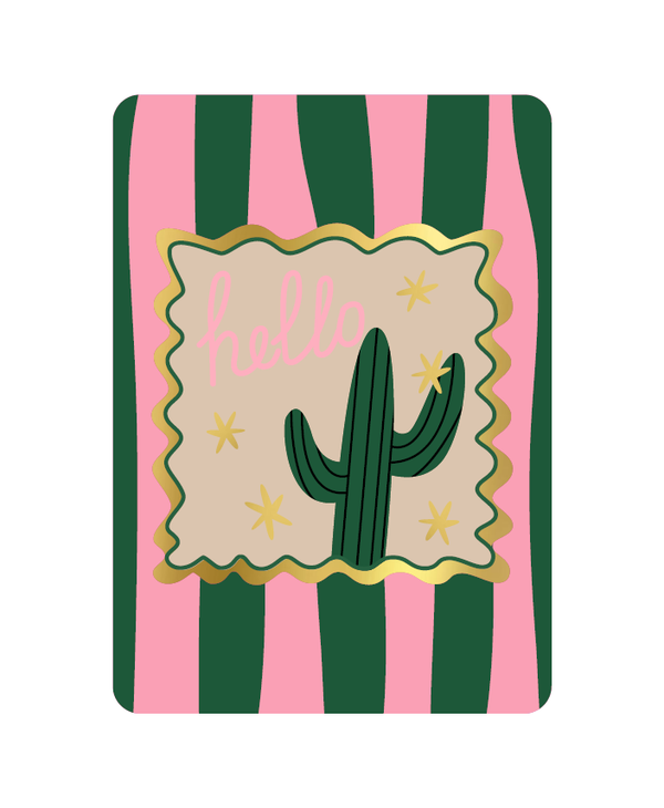 Kaart - Hello cactus
