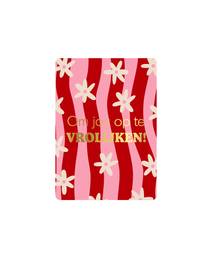 Cadeaukaart - Om jou op te vrolijken!
