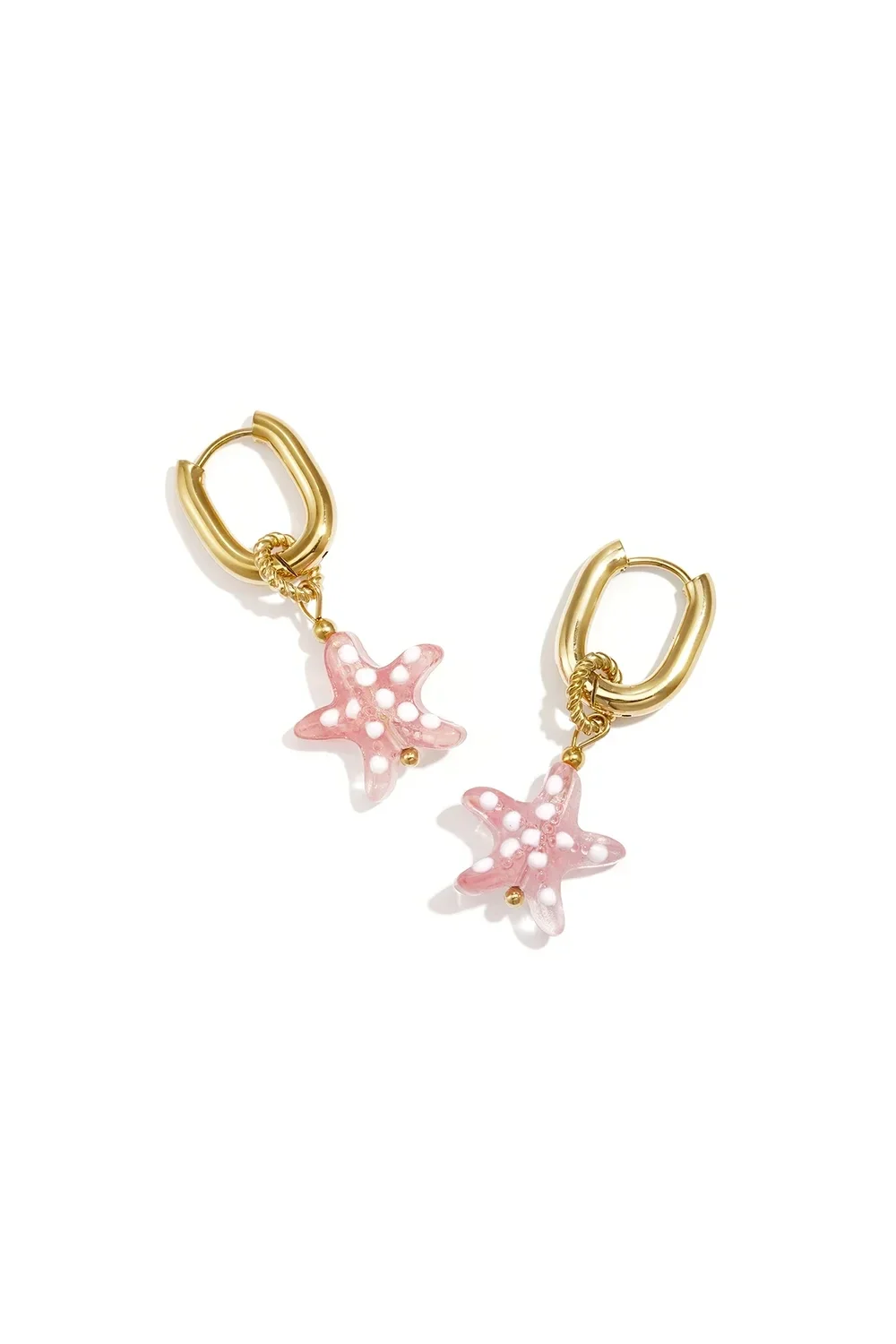 Oorbellen - Dots starfish