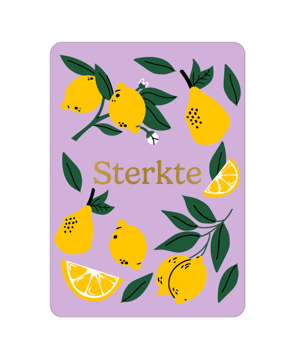 Kaart - Sterkte