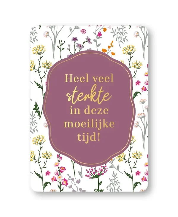 Kaart - Heel veel sterkte