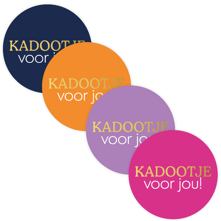 Stickers - Kadootje voor jou!