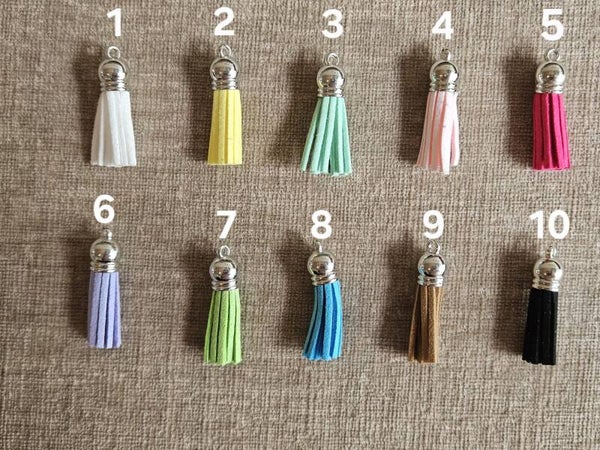 Handgemaakte sleutelhangers - Tassels (deel 2)
