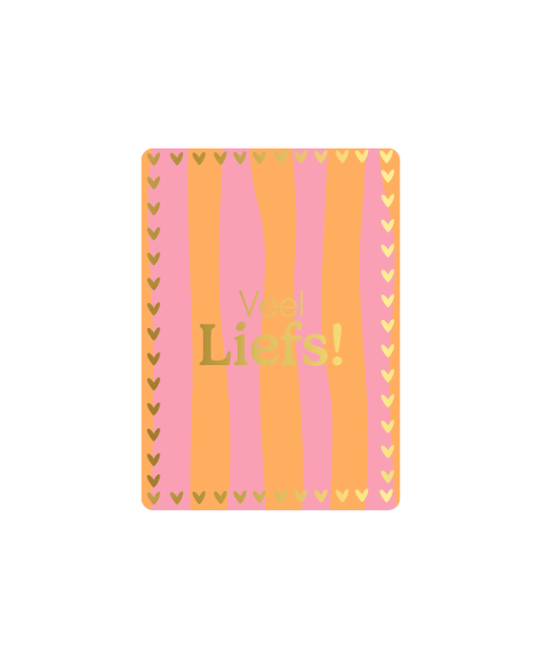 Cadeaukaart - Veel liefs!