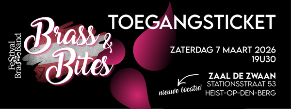 Toegangskaart Brass & Bites (-12 jaar)