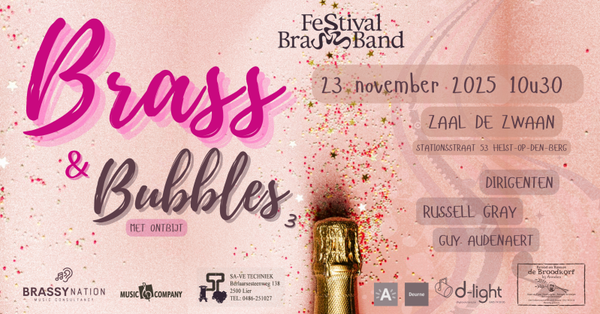 Toegangskaart Brass & Bubbles