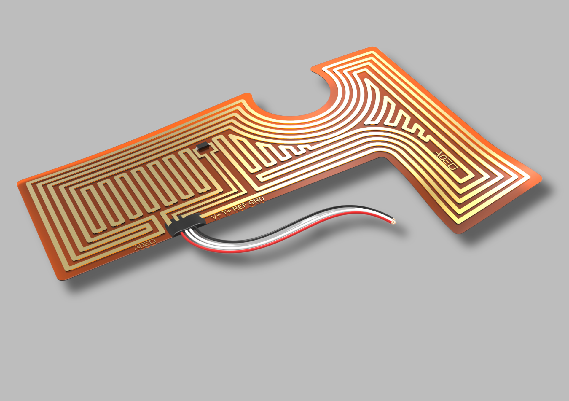 Heizfolie. Poliymid. Kapton. Silikon