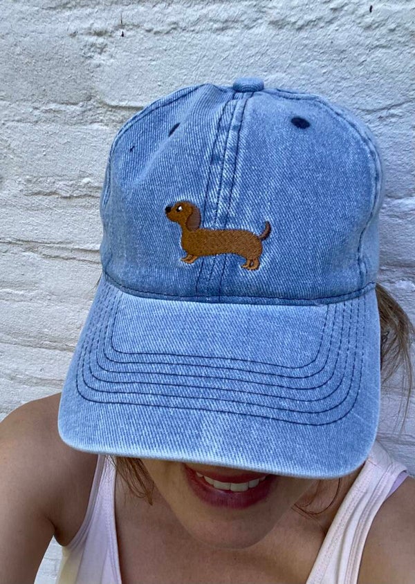 Teckel pet jeans van 100% katoen!