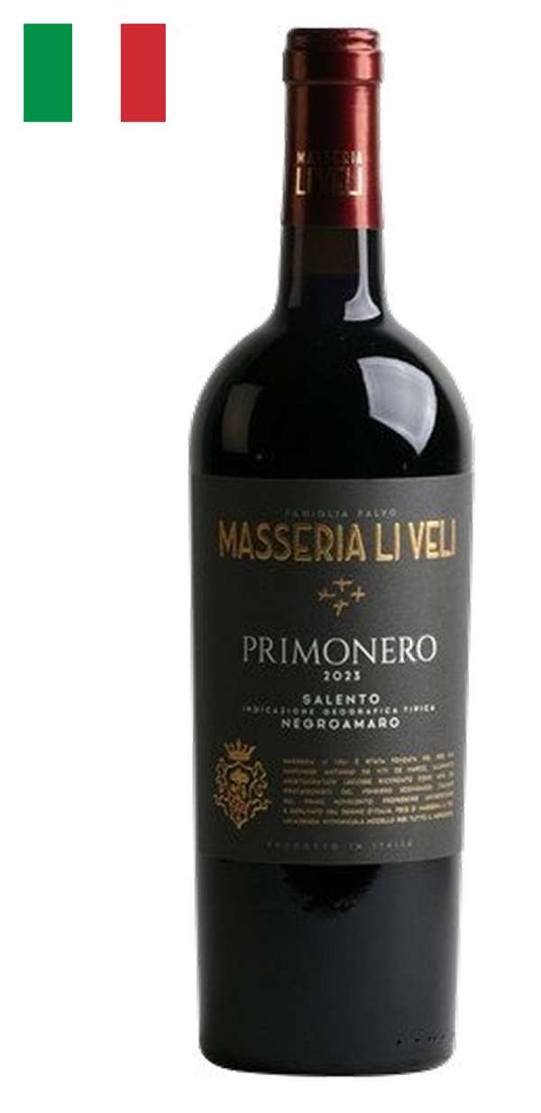 Primonero Negromaro 2025, Li Veli, IGT Salento - € 12,50