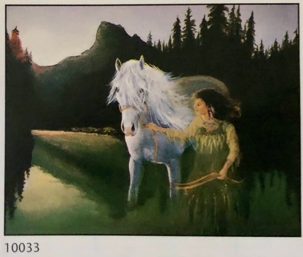 90er Jahre Poster Joy Caros	Fantasy Forest Harmony Midi 40 cm x 50 cm Verkerke