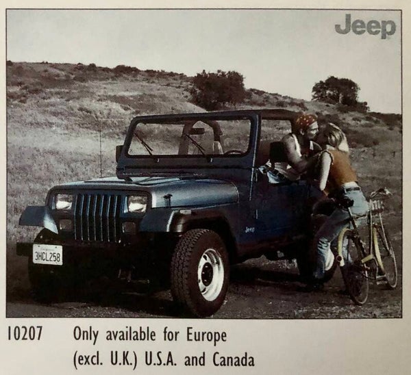 90er Jahre Poster Rob Lang	Photo Jeep Midi 40 cm x 50 cm Verkerke Knutschen 90er