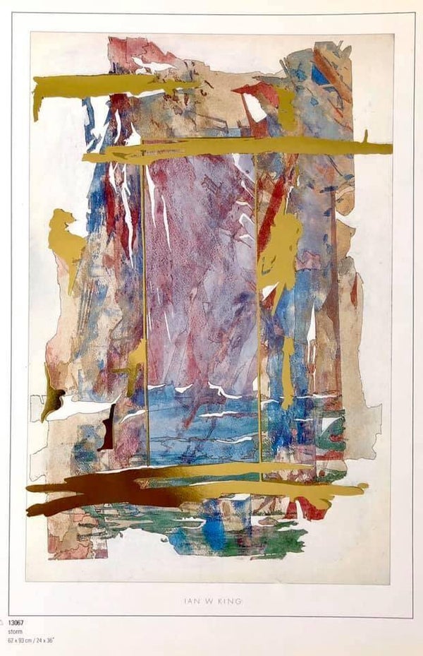 Verkerke Ian W. King	Storm  93 x 62 cm Poster 90er Jahre Art
