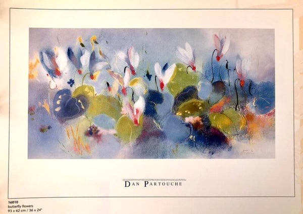 90er Jahre Kunstdruck Dan Partouche	Spring bouquet 93 cm x 62 cm
