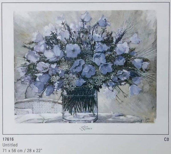 90er Jahre Kunstdruck Floor Koomen	Painting 71 cm x 56 cm