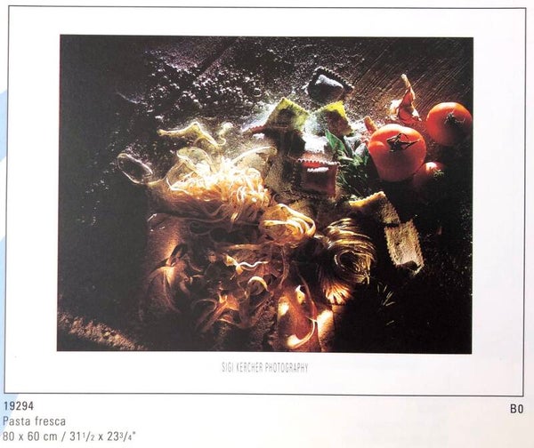 Verkerke Kercher Photography	Pasta Fresca 80 x 60 cm Poster 90er Jahre Art