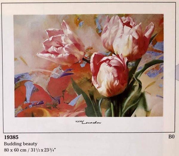 Verkerke Igor Levashov	Budding beauty 80 x 60 cm Poster 90er Jahre Art