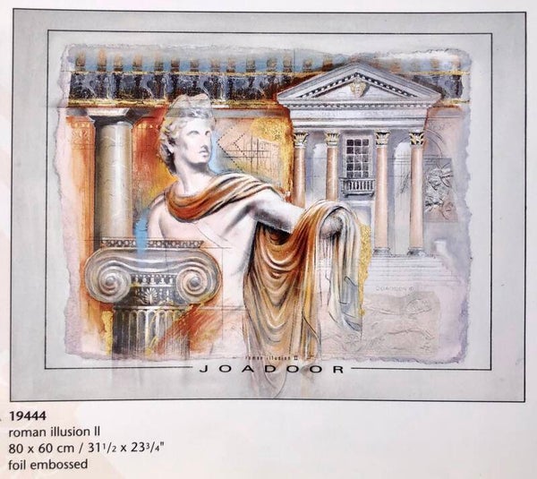 Verkerke Joador	Roman Illusion II  80 x 60 cm Poster 90er Jahre Art