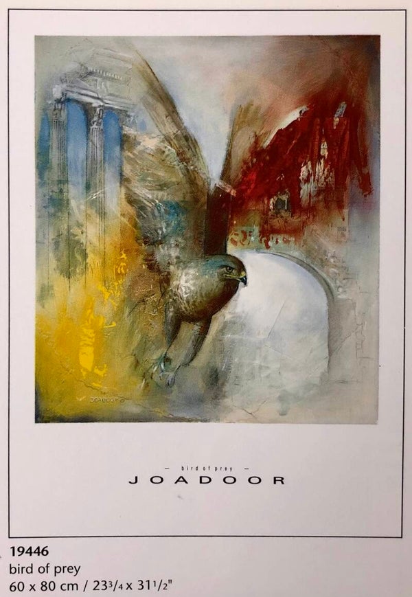 Verkerke Joador	Bird of prey 80 x 60 cm Poster 90er Jahre Art