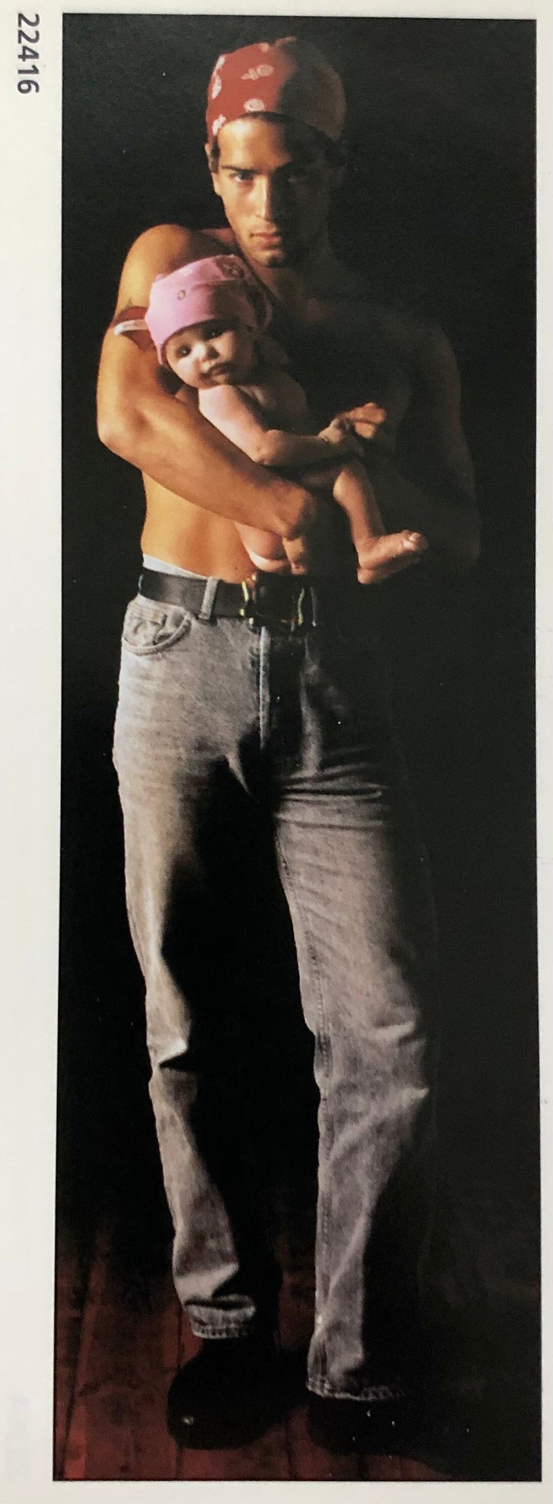 Verkerke Gilliam Campbell	The bandana Boys 53 cm x 158 cm Türposter Penant Poster Weihnachtsgeschenk Baby
