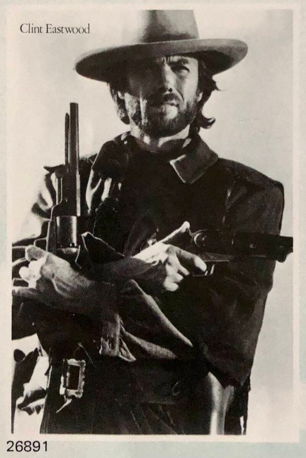 90er Jahre Poster Clint Eastwood Maxi 62 cm x 93 cm Verkerke