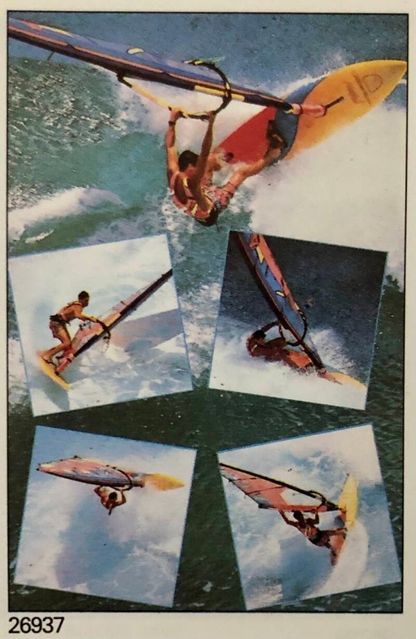 90er Jahre Poster Photos by sunstar	Windsurfing Maxiposter Maxi 62 cm x 93 cm