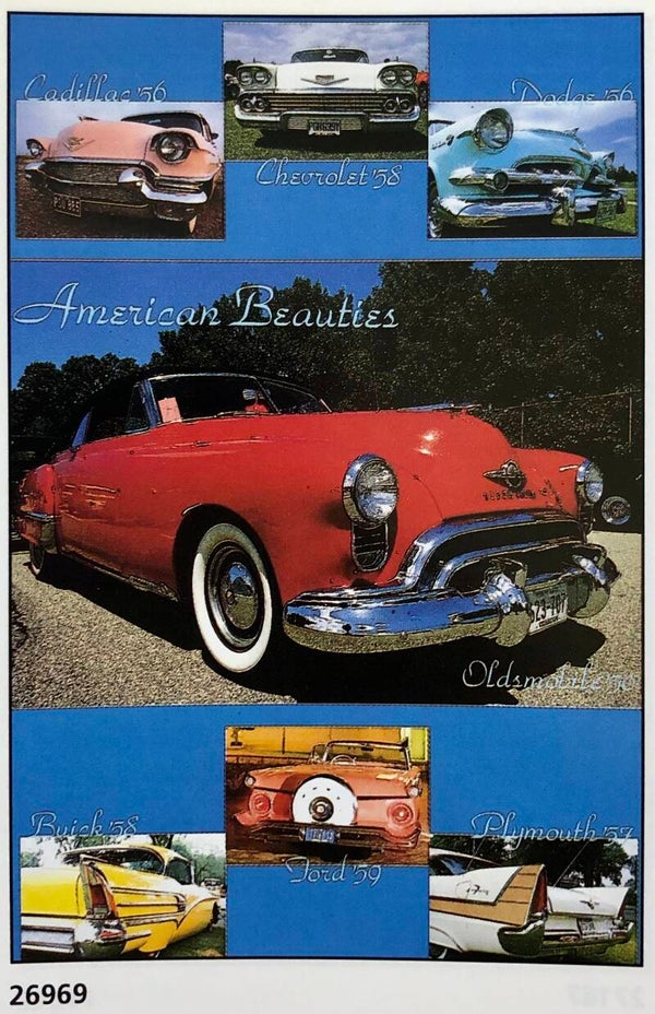 90er Jahre Poster Mike Key	American Beauties Maxi 62 cm x 93 cm
