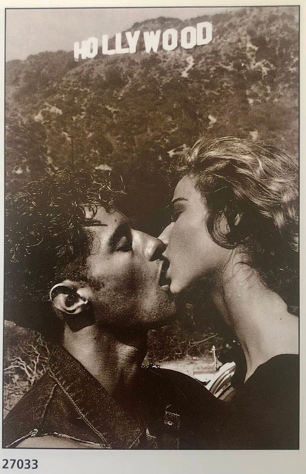90er Jahre Jon Perachiotti Hollywood Kiss Maxiposter Maxi 62 cm x 93 cm