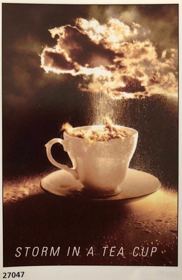 90er Jahre Photography	Storm in a teacup Maxiposter Maxi 62 cm x 93 cm