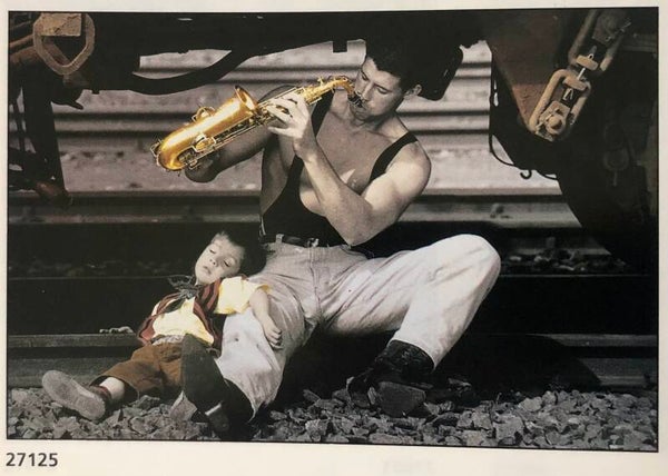 90er Jahre Poster Timo	Like father like son Maxi 62 cm x 93 cm Verkerke