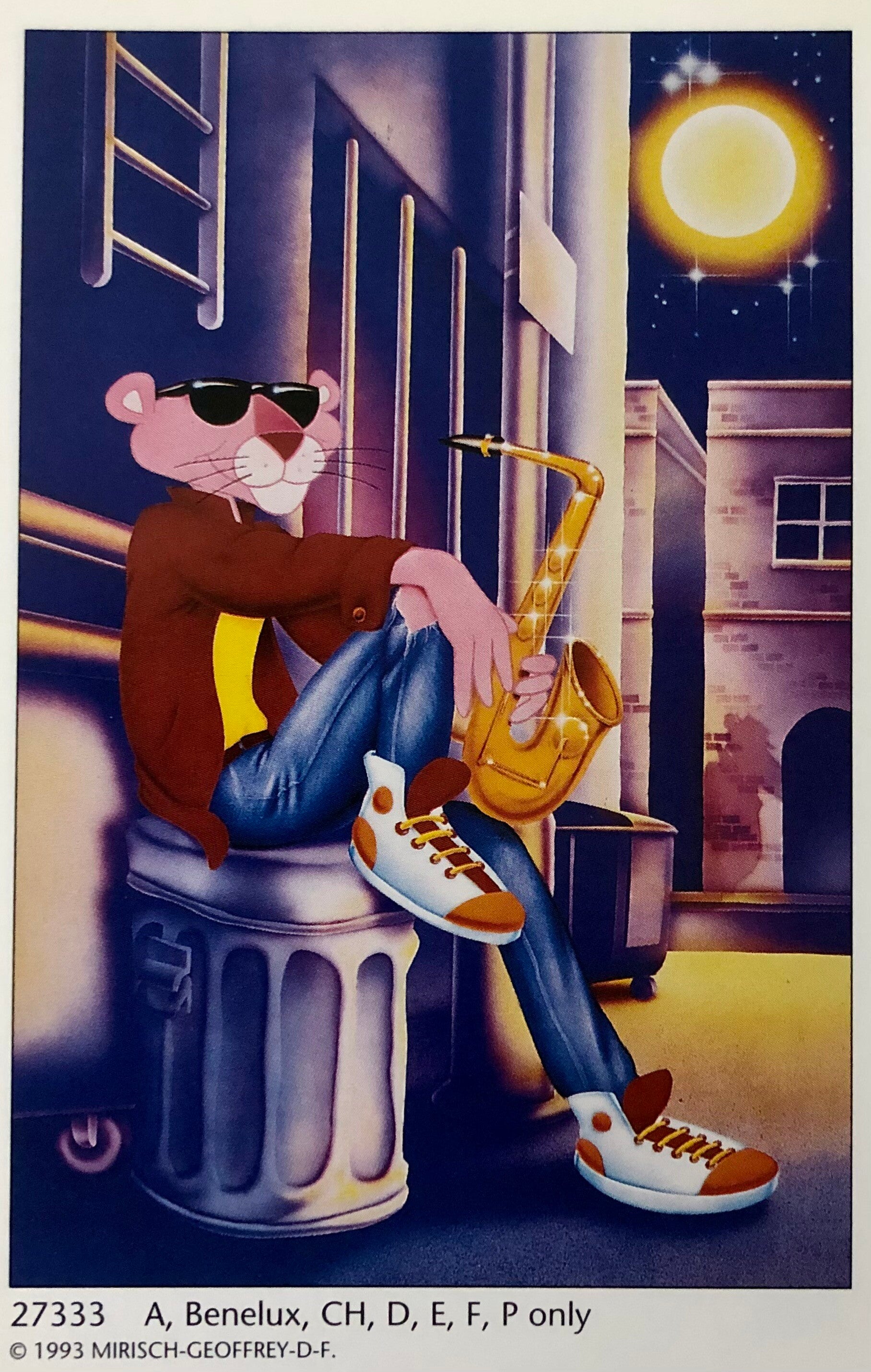 90er Jahre Poster Pink Panther Mirisch-Geoffrey Maxiposter Maxi 62 cm x 93 cm