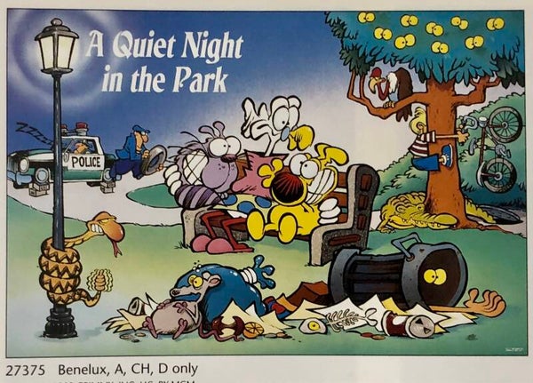 90er Jahre European Licensing group	Grimmy a quiet night in the park Maxiposter Maxi 62 cm x 93 cm