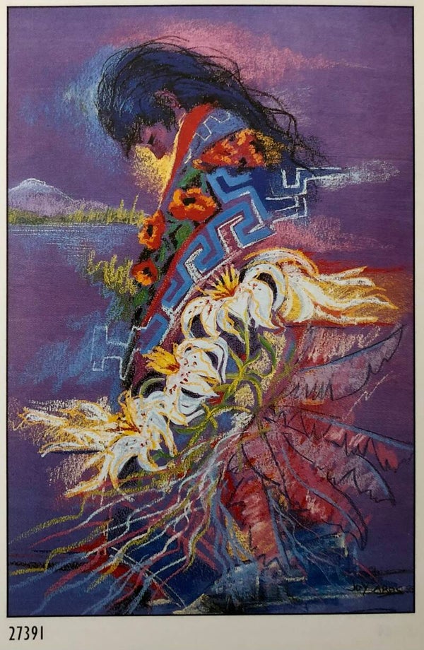 90er Jahre Joy Caros	Squaw Maxiposter Maxi 62 cm x 93 cm