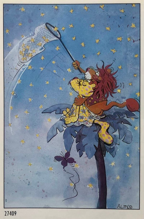 90er Jahre Poster 	Alex	Sarah and Felix Maxi 62 cm x 93 cm Verkerke B-Ware