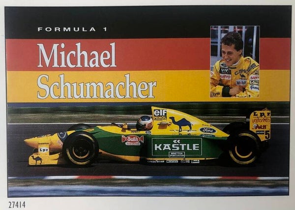 90er Jahre Sporting pictures	Michael Schumacher Maxiposter Maxi 62 cm x 93 cm