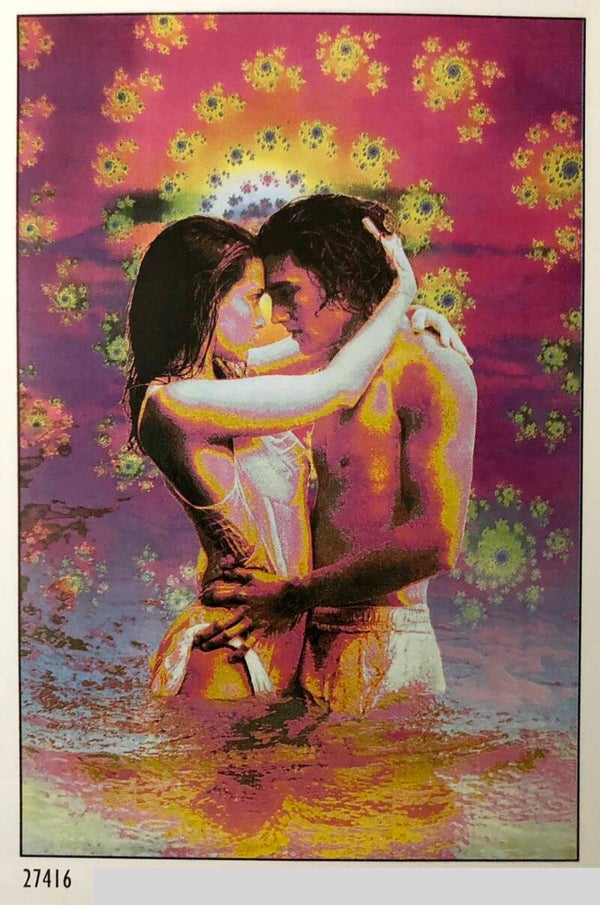 90er Jahre Jürgen Ziewe	Frectal lovers Maxiposter Maxi 62 cm x 93 cm