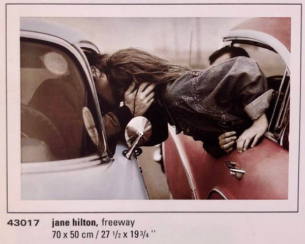90er Jahre Poster Jane Hilton	Freeway 70 cm x 50 cm Kunstdruck