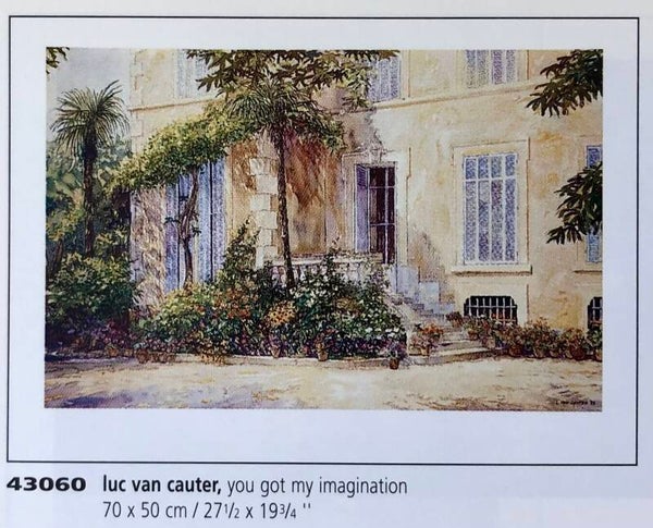 90er Jahre Poster Luc van Cauter	You got my imagination 70 cm x 50 cm Kunstdruck