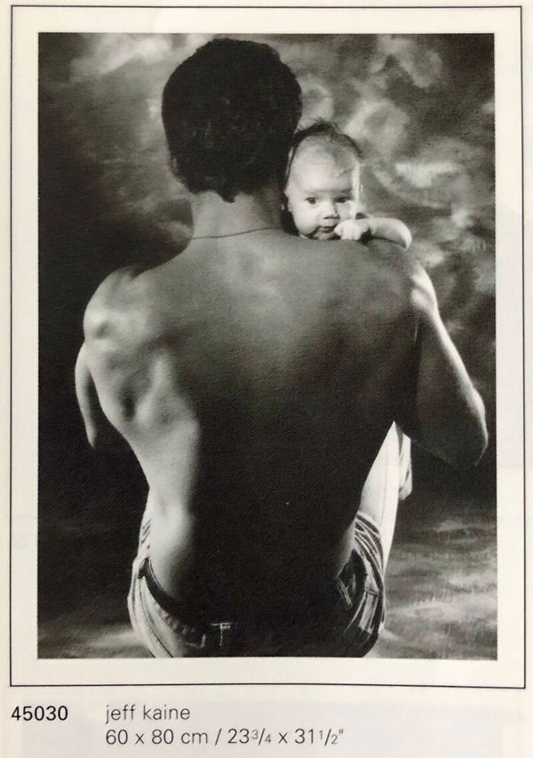 90er Jahre Poster Jeff Kane Vater Baby Photo Maxi 62 cm x 93 cm Verkerke