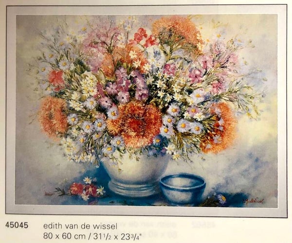 Verkerke Edith van der Wissel	Mixed bouquet  80 x 60 cm Poster 90er Jahre Art