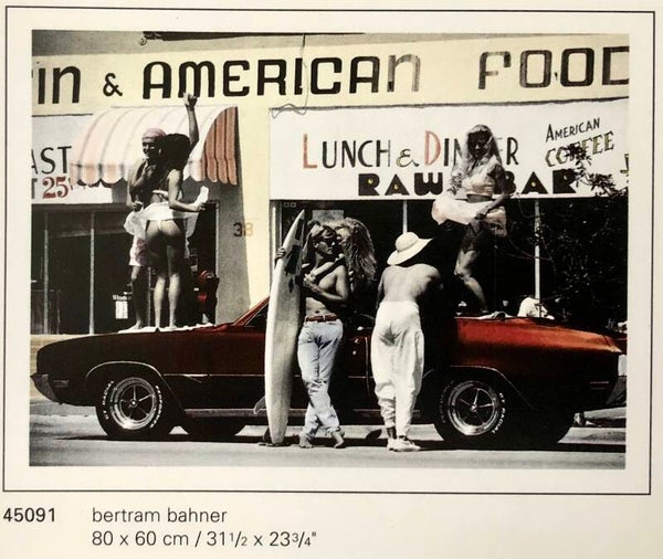 Verkerke Bertram Bahner	Dinner date   80 x 60 cm Poster 90er Jahre Art