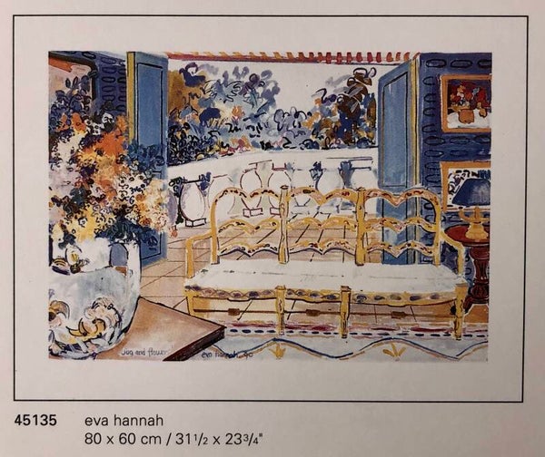 Verkerke Eva Hannah	Jug and flowers 80 x 60 cm Poster 90er Jahre Art