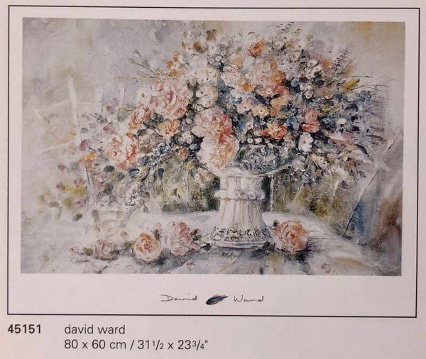 Verkerke David Ward	Flower arrangement  80 x 60 cm Poster 90er Jahre Art