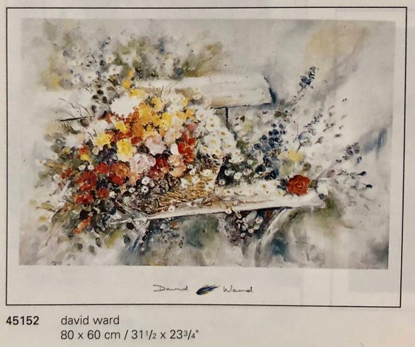 Verkerke David Ward Flower arrangement II 80 x 60 cm Poster 90er Jahre Art