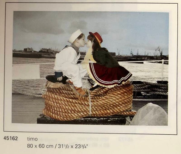 Verkerke Bertram Bahner	Foto by Timo 80 x 60 cm Poster 90er Jahre Art
