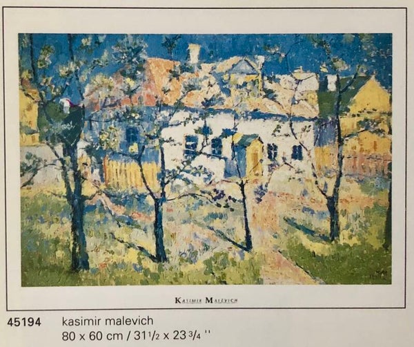 Verkerke 	Kasimir Malevich	Le printemps  80 x 60 cm Poster 90er Jahre Art